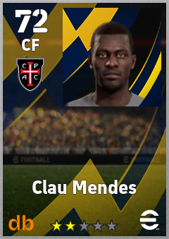 Clau Mendes eFootball player card