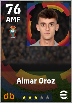Aimar Oroz eFootball player card