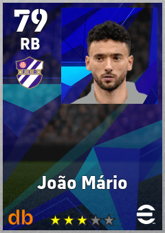 João Mário — RB, OVR 79, MAX 79