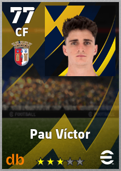 Pau Víctor eFootball player card