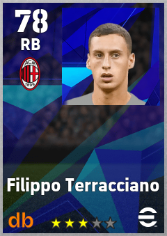 Filippo Terracciano — RB, OVR 78, MAX 78