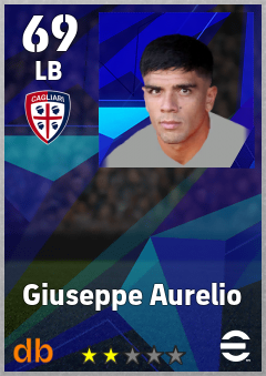 Giuseppe Aurelio — LB, OVR 69, MAX 69