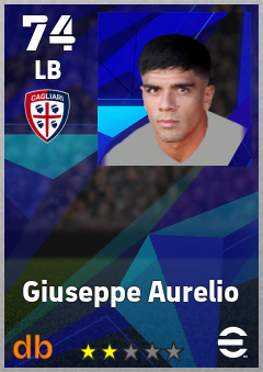 Giuseppe Aurelio — LB, OVR 74, MAX 74