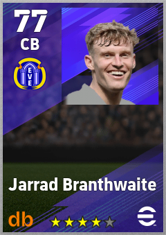Jarrad Branthwaite eFootball player card