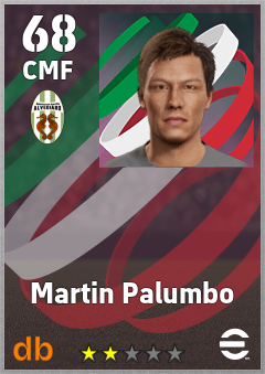 Martin Palumbo — CMF, OVR 68, MAX 68