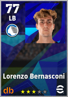 Lorenzo Bernasconi — LB, OVR 77, MAX 77
