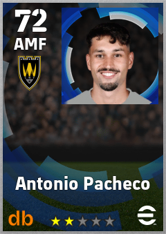 Antonio Pacheco eFootball player card