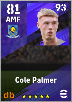 Cole Palmer eFootball player card