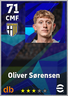 Oliver Sørensen eFootball player card