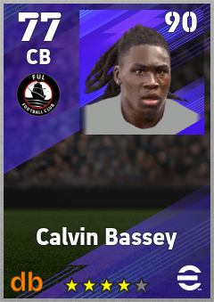 Calvin Bassey eFootball player card