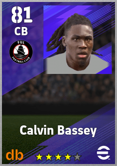 Calvin Bassey eFootball player card