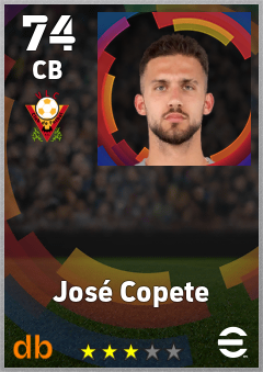 José Copete eFootball player card