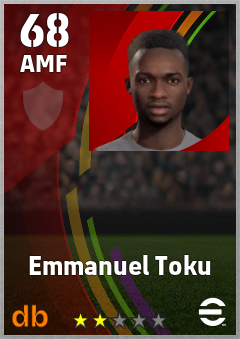 Emmanuel Toku eFootball player card