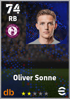 Oliver Sonne eFootball player card
