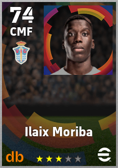 Ilaix Moriba eFootball player card