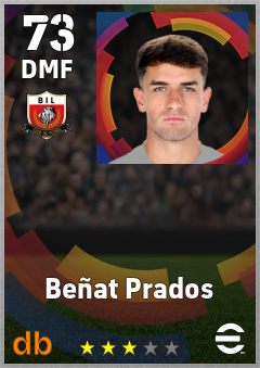 Beñat Prados eFootball player card
