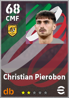 Christian Pierobon — CMF, OVR 68, MAX 68