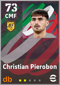 Christian Pierobon — CMF, OVR 73, MAX 73