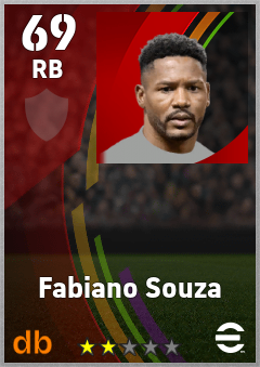 Fabiano Souza eFootball player card