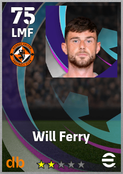 Will Ferry — LMF, OVR 75, MAX 75