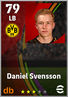 Daniel Svensson eFootball player card