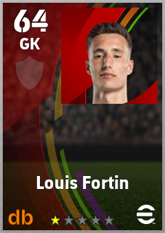 Louis Fortin eFootball player card