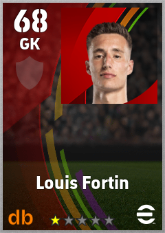 Louis Fortin — GK, OVR 68, MAX 68