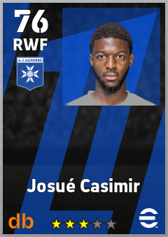 Josué Casimir eFootball player card