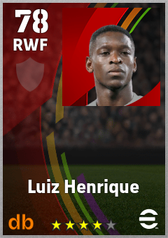 Luiz Henrique eFootball player card
