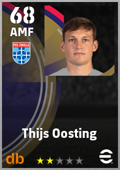 Thijs Oosting eFootball player card