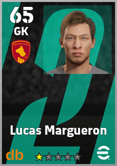Lucas Margueron — GK, OVR 65, MAX 65