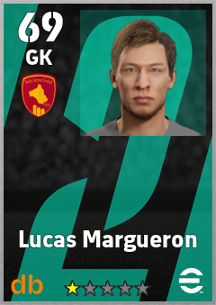 Lucas Margueron — GK, OVR 69, MAX 69