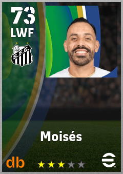 Moisés eFootball player card