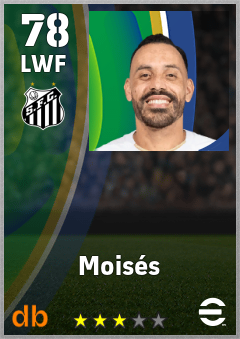 Moisés eFootball player card