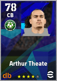 Arthur Theate eFootball player card