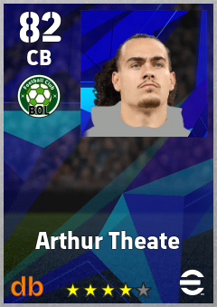 Arthur Theate — CB, OVR 82, MAX 82