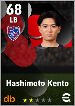 Hashimoto Kento eFootball player card
