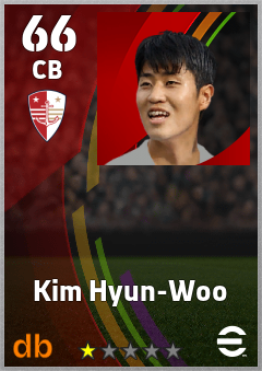 Kim Hyun-Woo eFootball player card