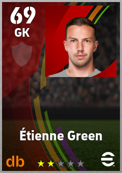 Étienne Green eFootball player card