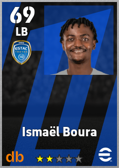 Ismaël Boura eFootball player card