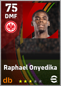 Raphael Onyedika eFootball player card