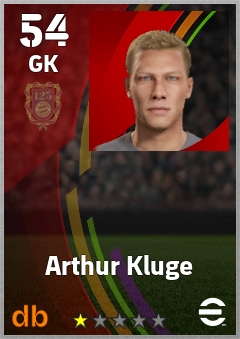 Arthur Kluge eFootball player card