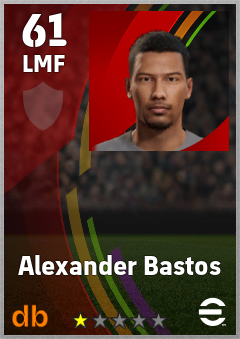 Alexander Bastos eFootball player card
