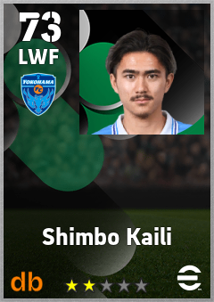 Shimbo Kaili — LWF, OVR 73, MAX 73