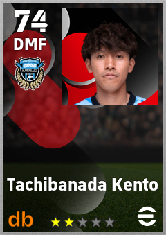 Tachibanada Kento eFootball player card