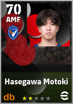 Hasegawa Motoki eFootball player card