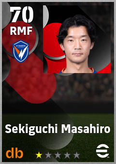 Sekiguchi Masahiro — RMF, OVR 70, MAX 70