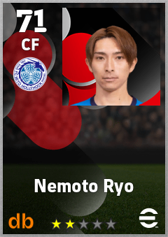 Nemoto Ryo eFootball player card