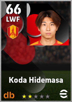 Koda Hidemasa eFootball player card