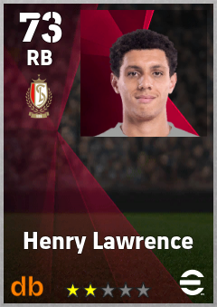 Henry Lawrence eFootball player card
